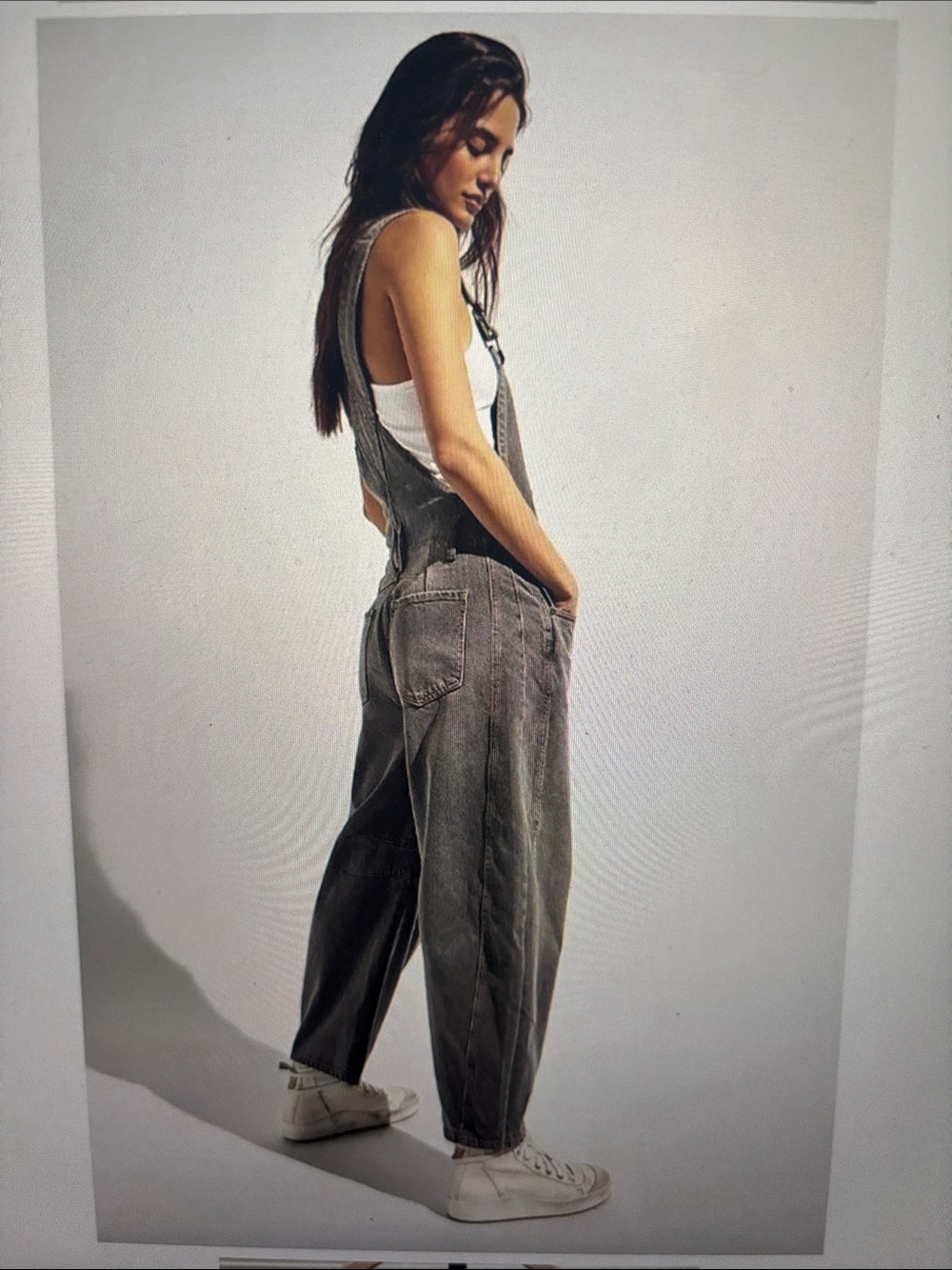 We the Free Good Luck Barrel Overalls - Picture 2 of 5